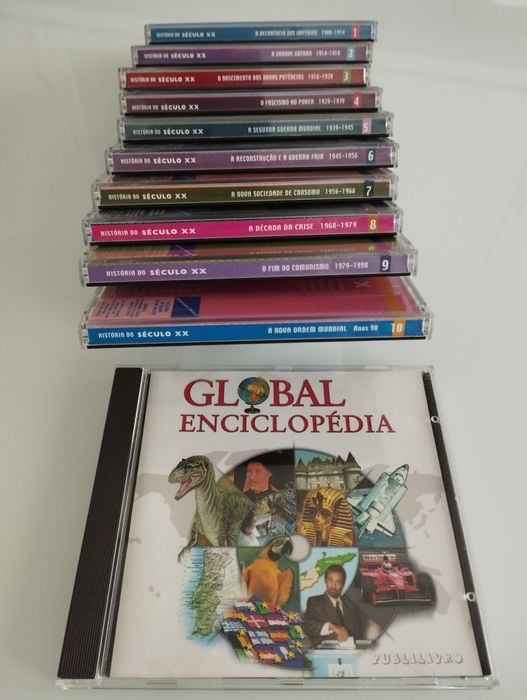 Coleção de cds sobre a História do Século XX