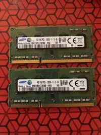 RAM DDR3 8GB 2x4GB DDR3 SO-DIMM PC3 12800S 1600MHz Sodimm Samsung