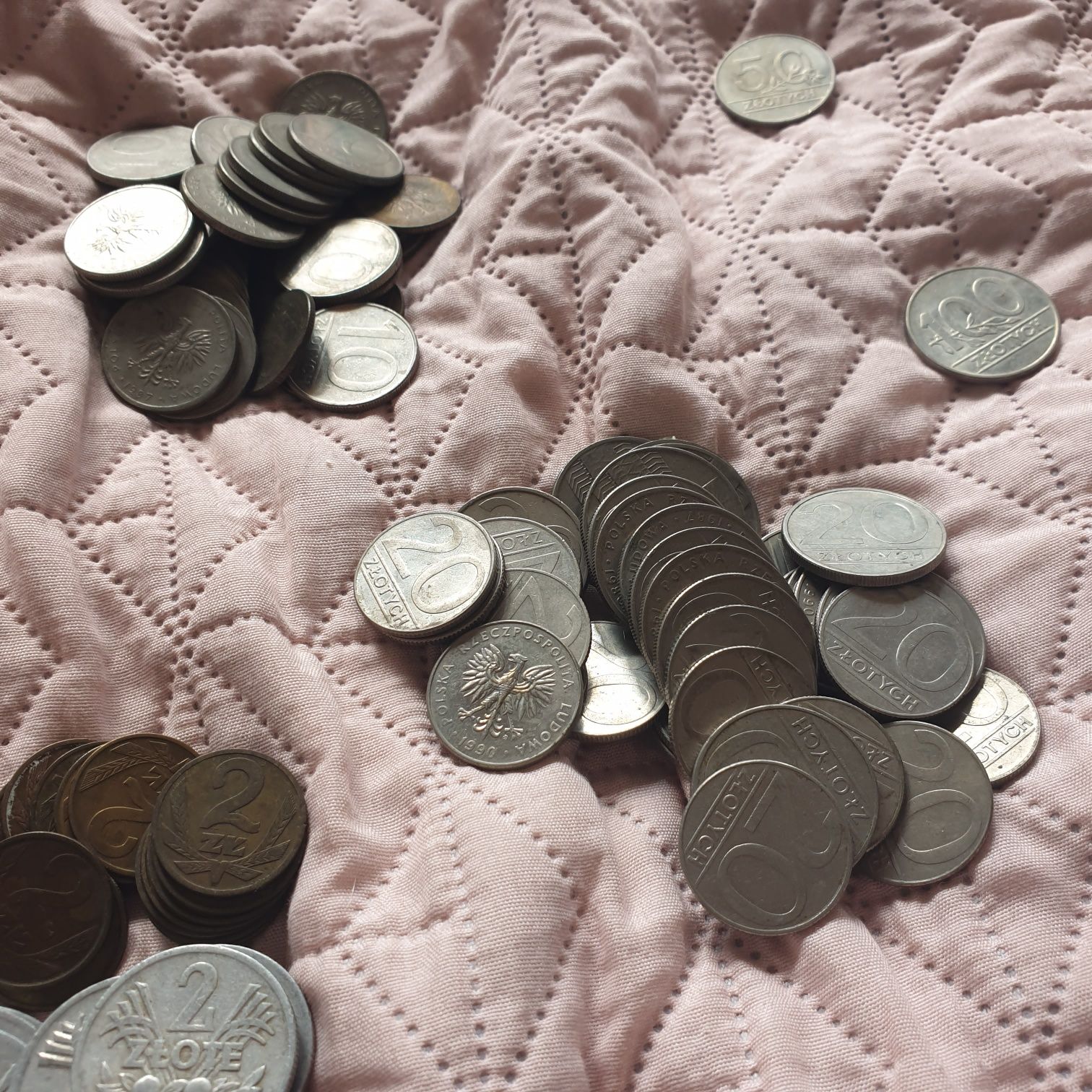 Stare monety i banknoty bardzo duża ilość