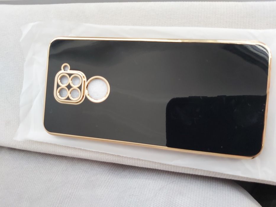 Etui glamour do xiaiomi redmi note 9 + uchwyt  atojek królik + szkło