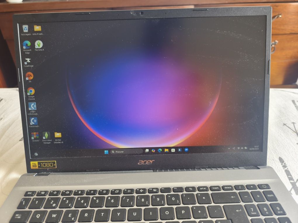 Vendo com urgência Acer aspire 3 15