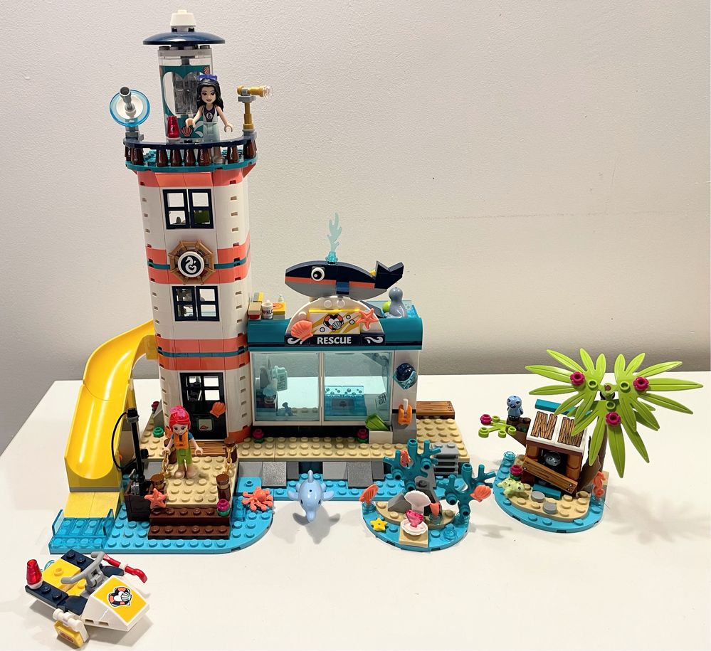 Lego Friends, 41380, Centrum ratunkowe w latarni morskiej
