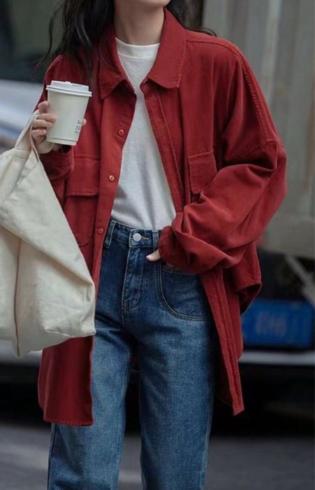 стильна замшева куртка сорочка