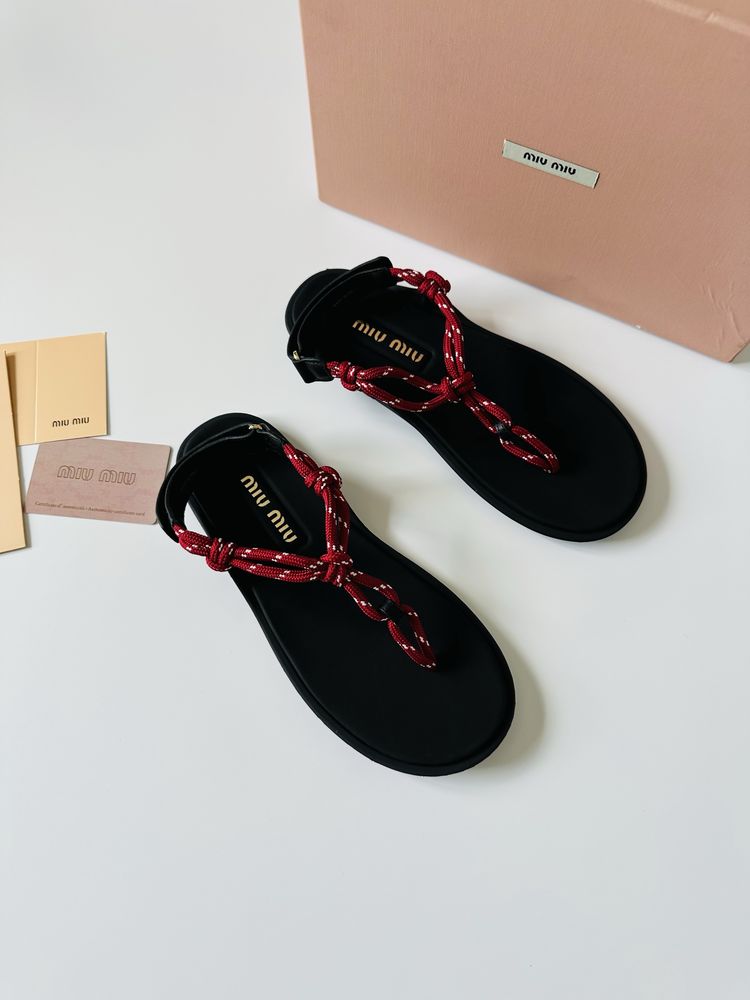 sandały damskie Miu Miu
