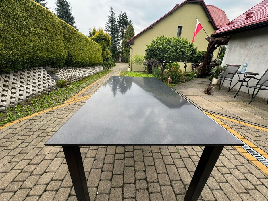 Stół 200x100x73cm kamień konglomerat