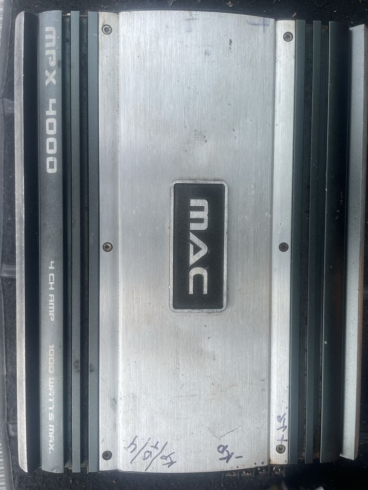 Wzmacniacz : Mac audio 1000w