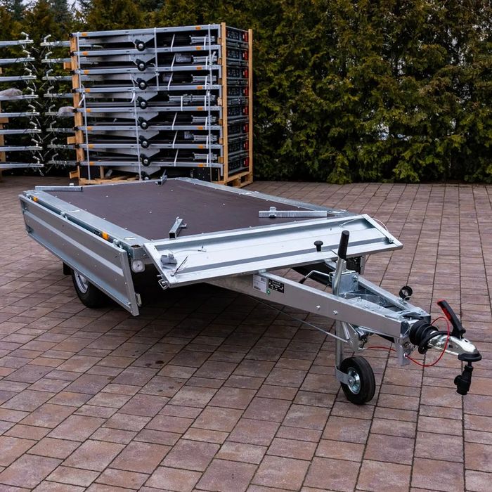 Brenderup 4260SB  PRZYCZEPA Samochodowa Brenderup 4260SB 1200kg Seria 4000 HAMOWANA