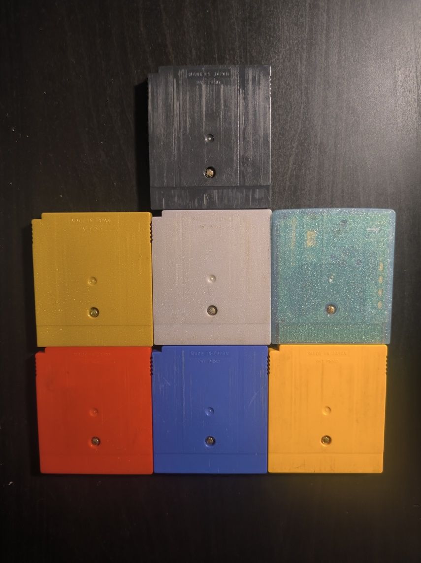 Jogos Pokémon Gameboy e Gameboy Color
