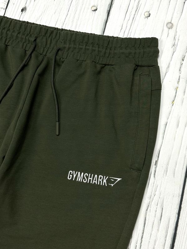 Gymshark Spodnie Dresy Joggery Męskie Muscle Fit Rozpinane Nogawki r S
