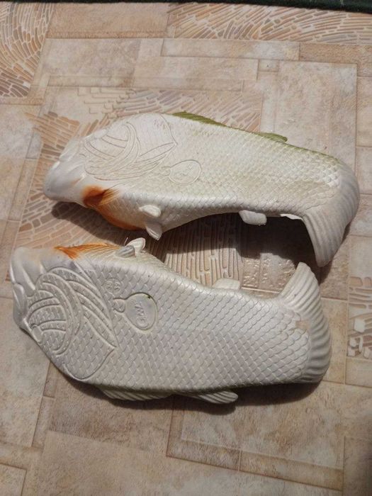 ШЛЕПАНЦЫ Резиновые РЫБА/КАРАСЬ -Обувь для пляжа, бассейна, душа