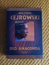 Książka "Rio anaconda" Wojciecha Cejrowskiego w twardej oprawie