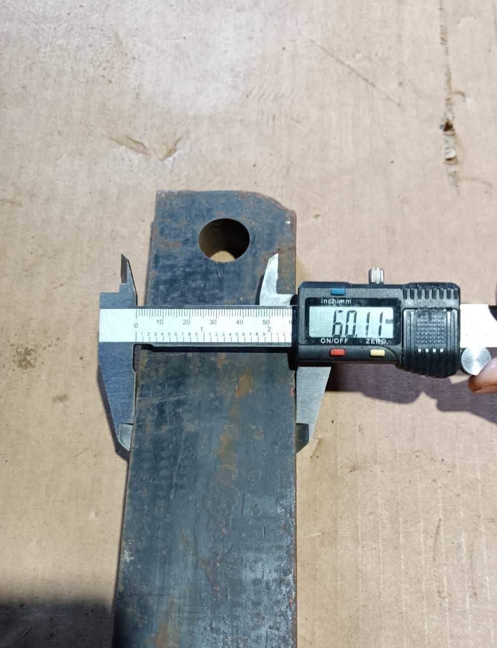 Grządziel słupica kultywatora ciężkiego grubera 750 mm, Industriehof