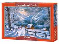 Puzzle 1500 Snowy Morning Castor, Castorland