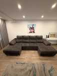 Sofa com 2 chaise-longue como novo