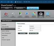 NAS (storage) DNS-320 D-Link para 2 discos raid 1