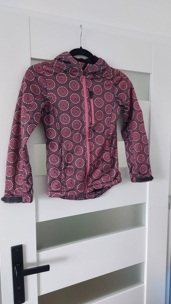 Lekka kurtka 134/140 crivit Lidl softshell wiatrówka