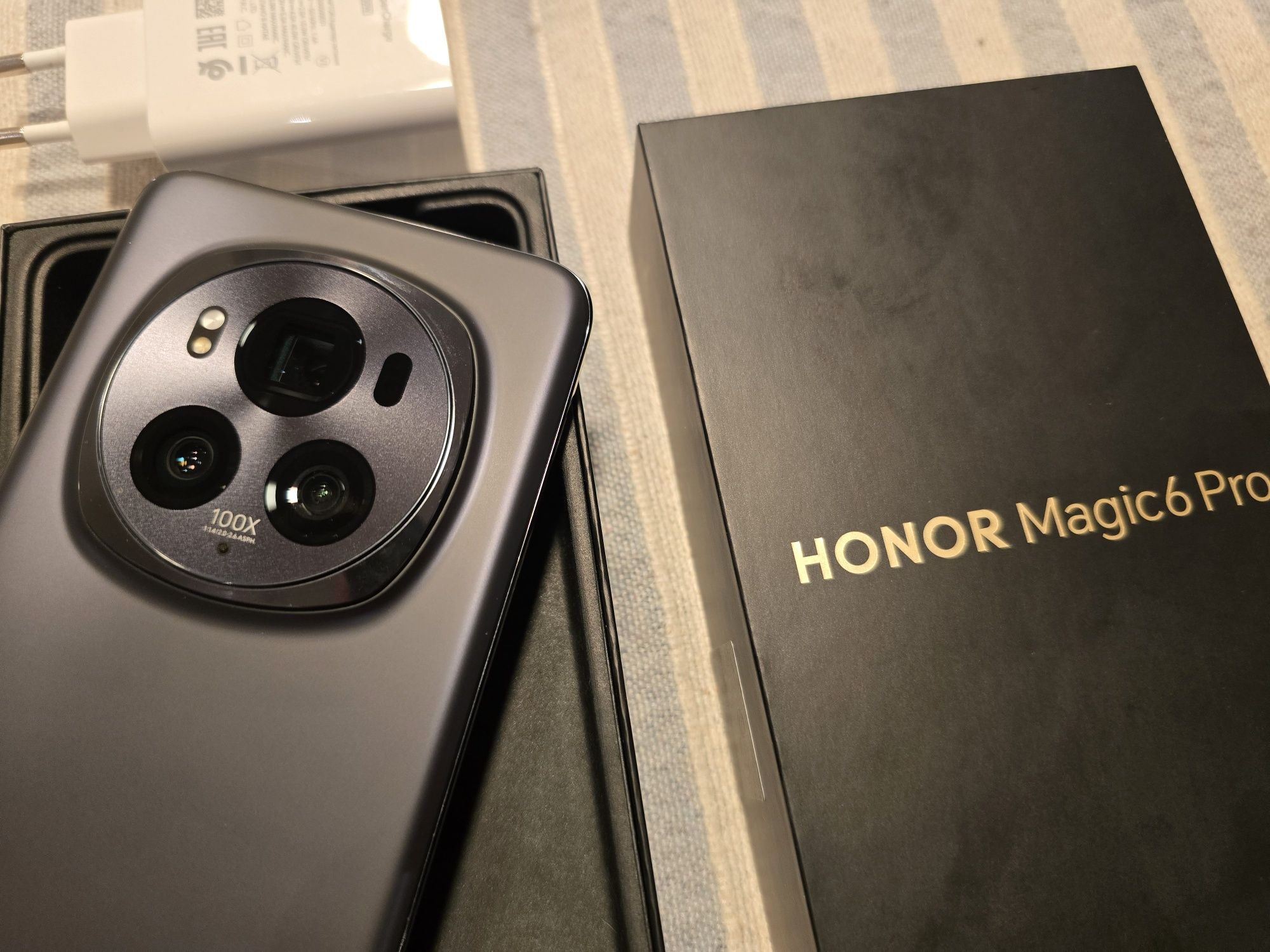 Honor Magic 6 Pro 512GB NOVO. Troca/retoma. Caixa, acessórios. Capas