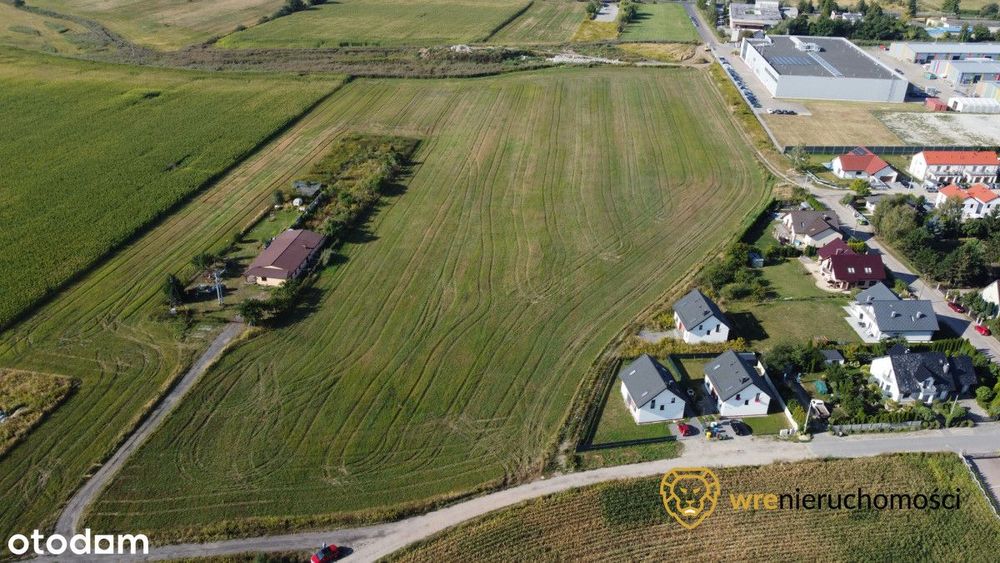 Działka usługowo-produkcyjna / media/MPZP