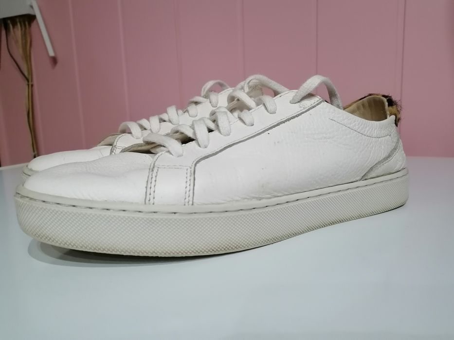 Кожанные мокасины  ZARA