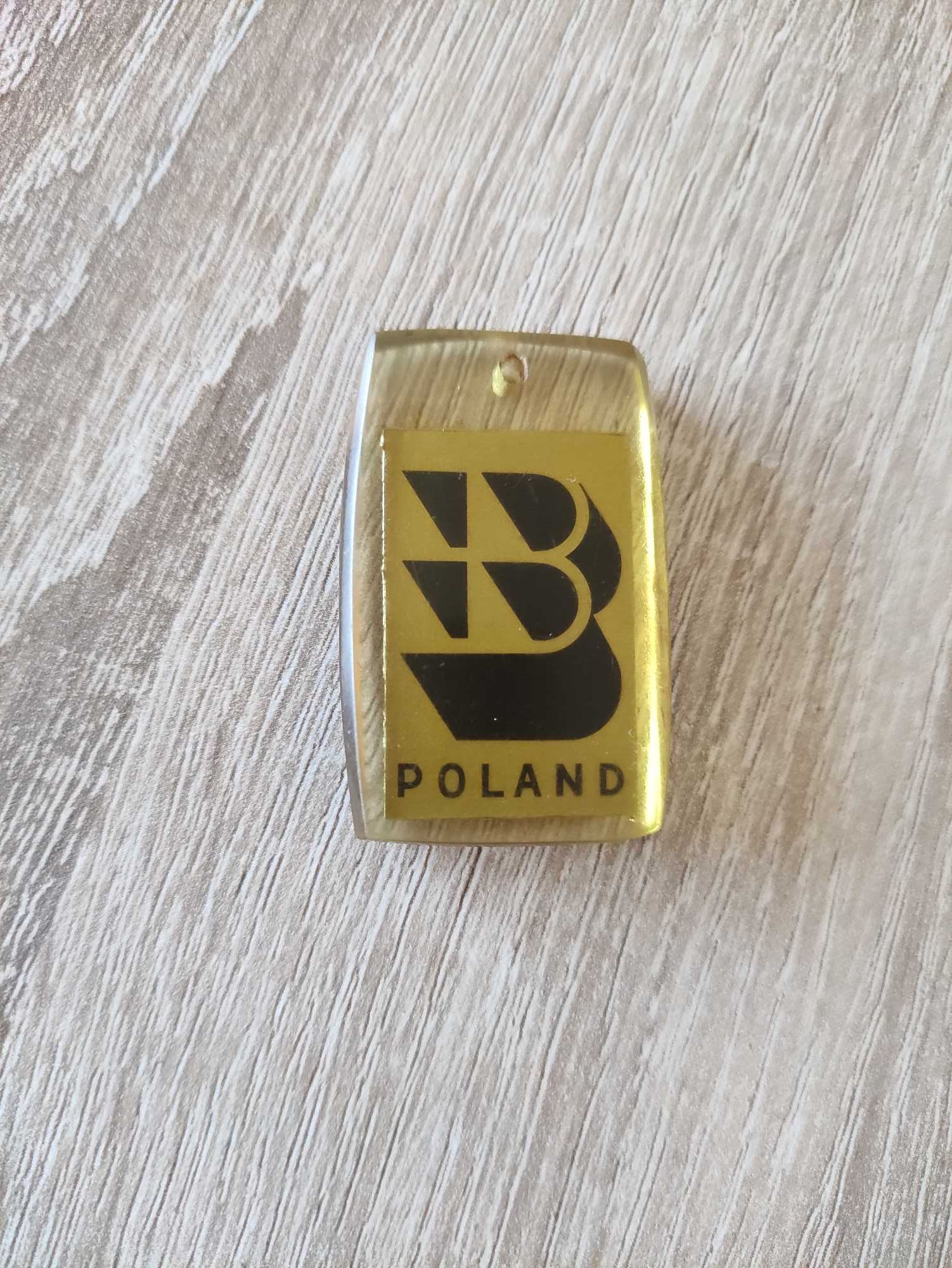 Brelok Rzeszowska Centrala Materiałów Budowlanych pamiątka PRL Rzeszów