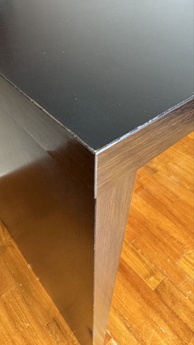 Secretaria IKEA preta 140x75