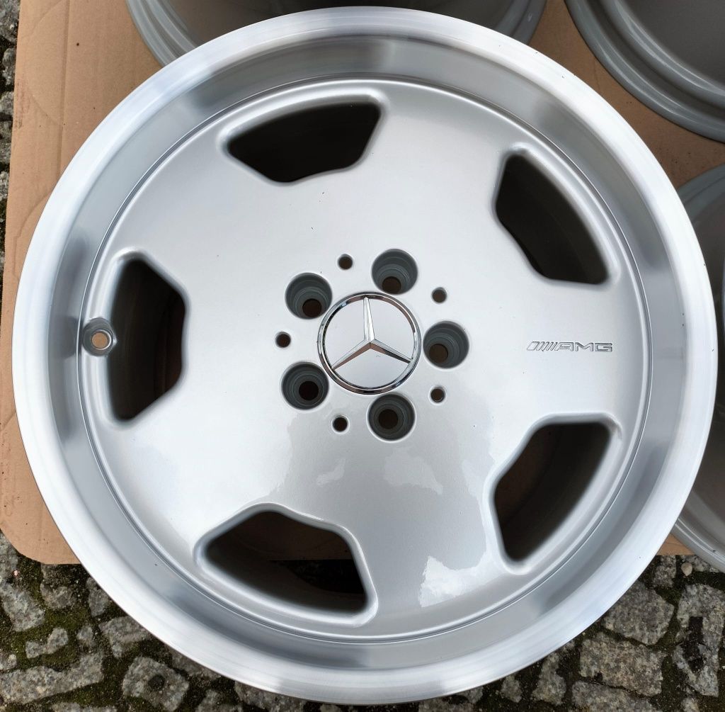 Felgi aluminiowe Mercedes 126 129 Monoblock 140 AMG 17 cali 5x112