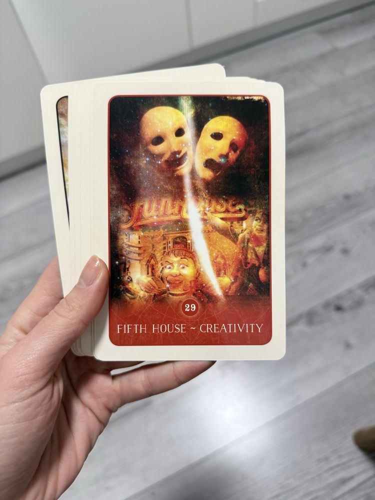 Black moon astrology cards