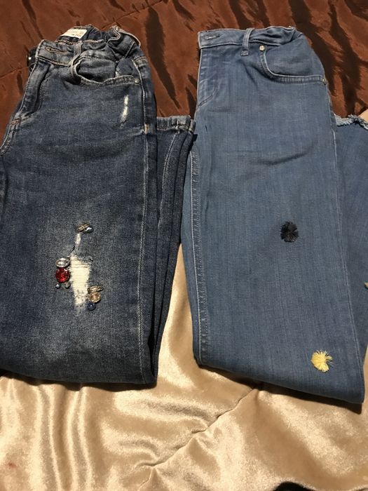 Calças ganga menina Massimo Dutti 9-10 anos