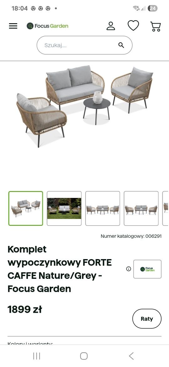 Sprzedam kompl wypoczynkowy