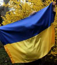 Прапор/Флаг України, УПА 90*1,36м Атлас