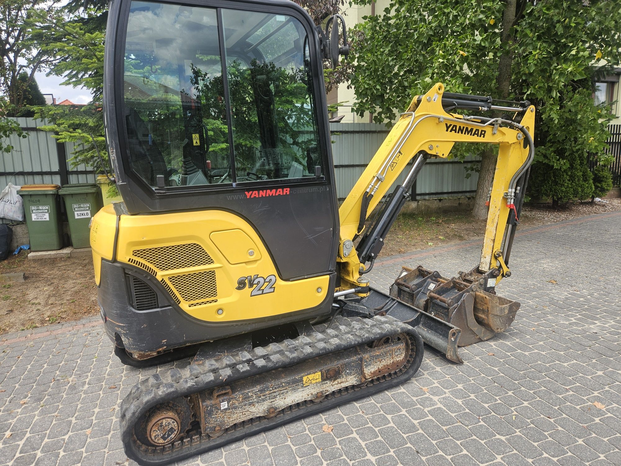 Minikoparka Yanmar SV 22 Advance