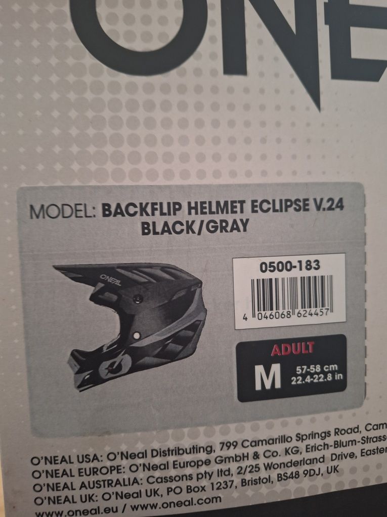 Kask O'neal backflip