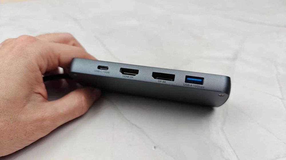 USB-C концентратор Cabletime 10-в-1: