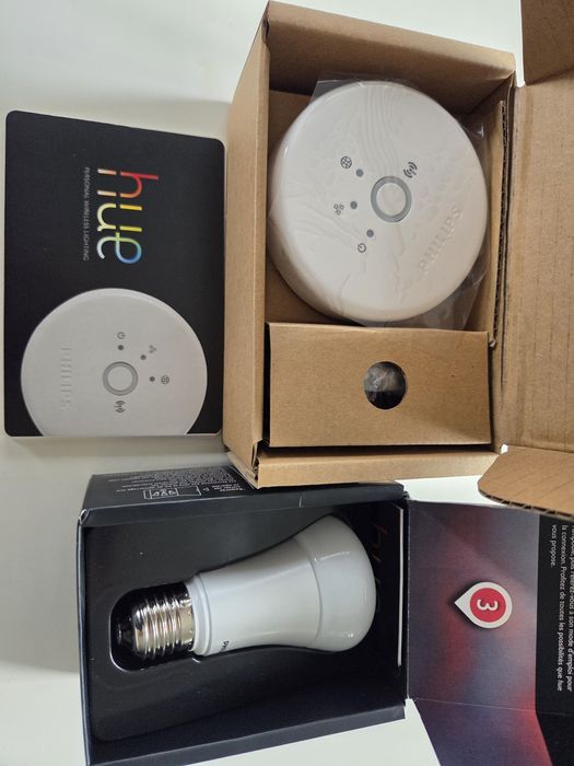 Mostek Wi-Fi + żarówka e27 Philips HUE