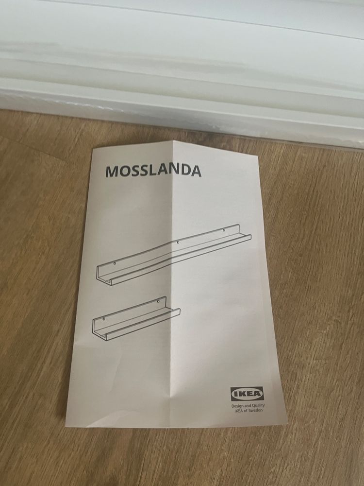 Prateleira para molduras do Ikea