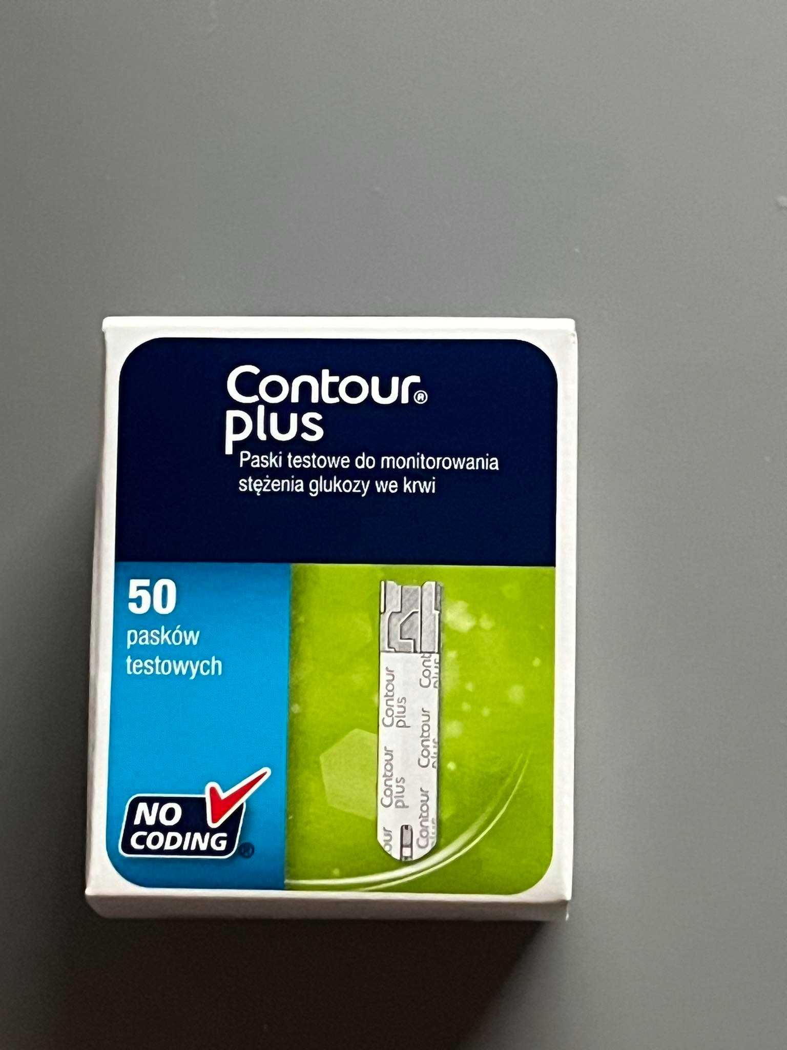 Contour Plus testy paski 50 szt. 7.2025