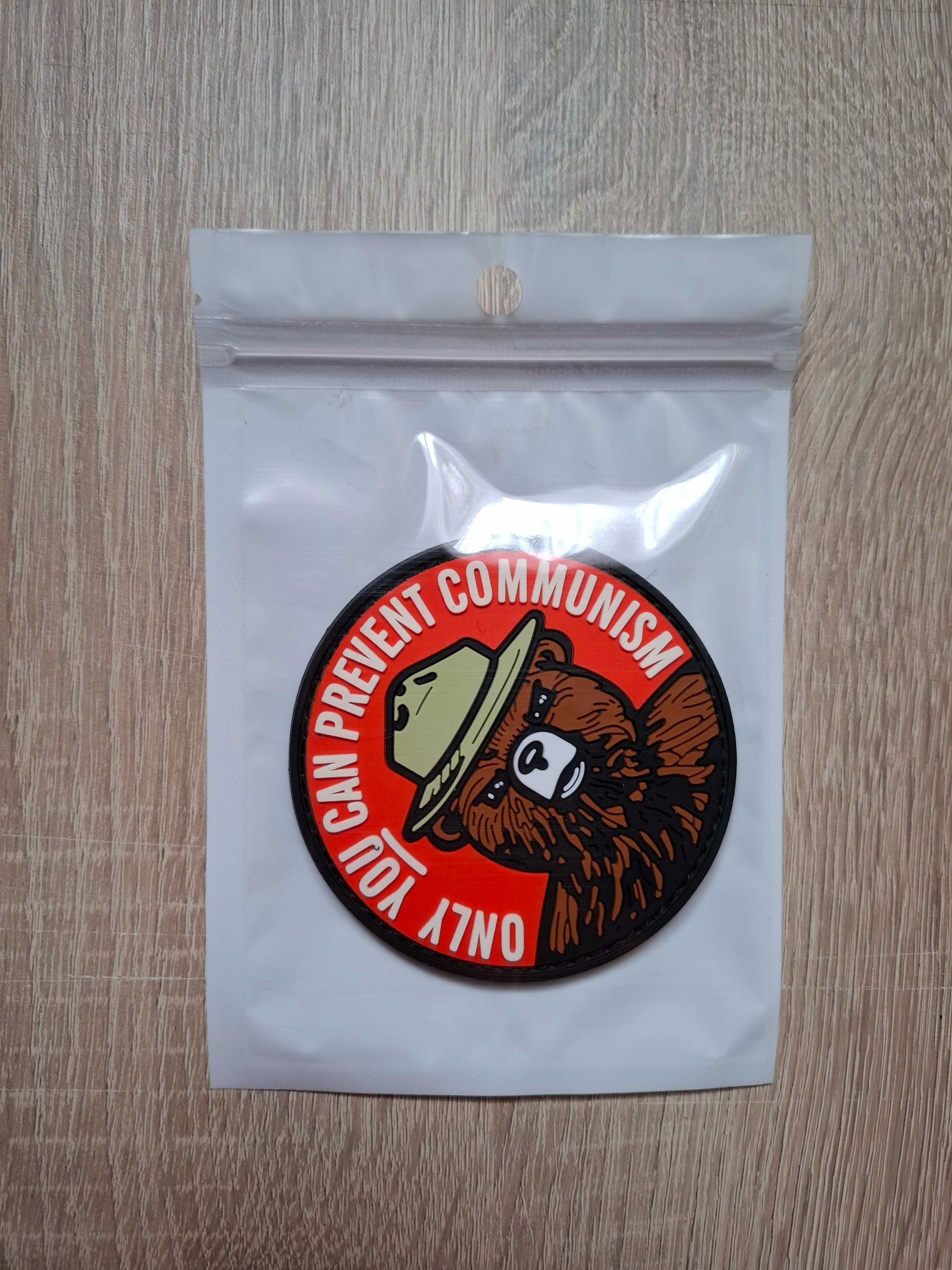 Naszywka Morale Smokey Bear "Only You Can Prevent Communism" PVC Patch