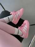 Adidas Superstar Platform Pink, рожеві кросівки адідас суперстари
