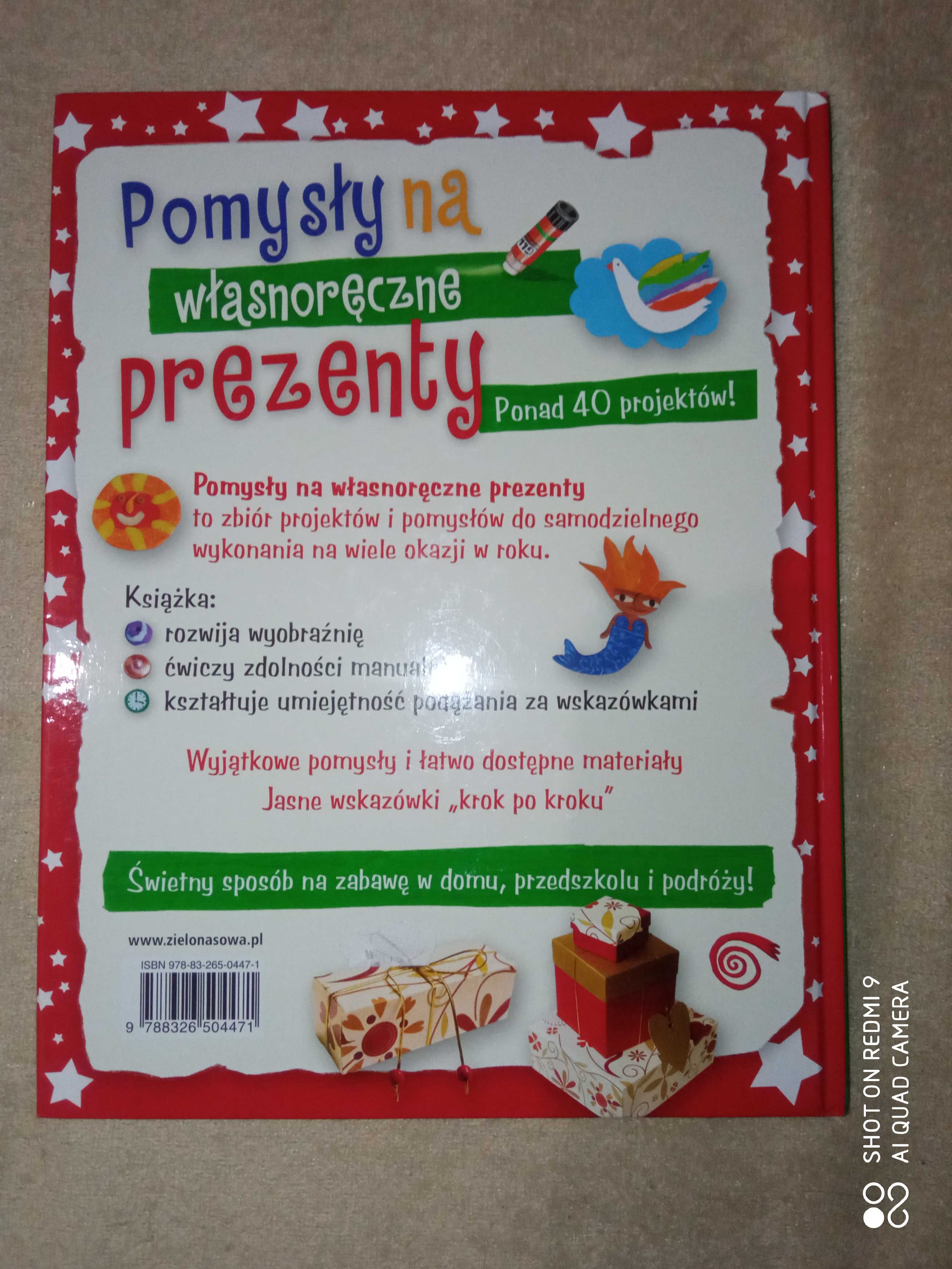 Pomysł na własnoręczne prezenty.