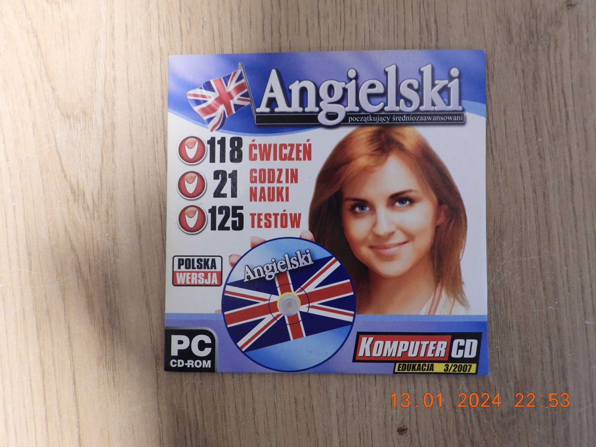 Komputer CD - Angielski - Płyta do nauki języka