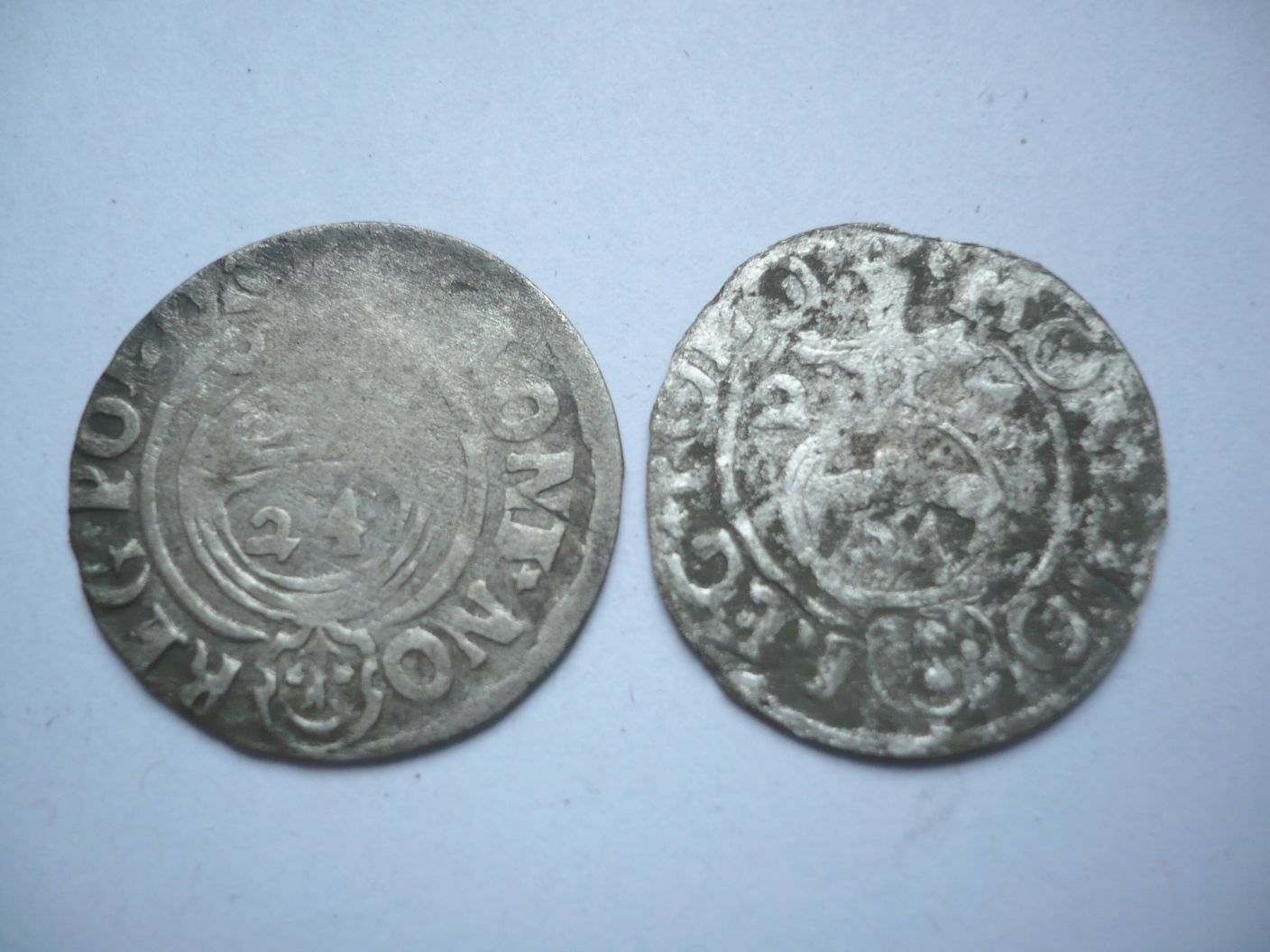 Monety XVII w, półtoraki Zygmunta III Wazy