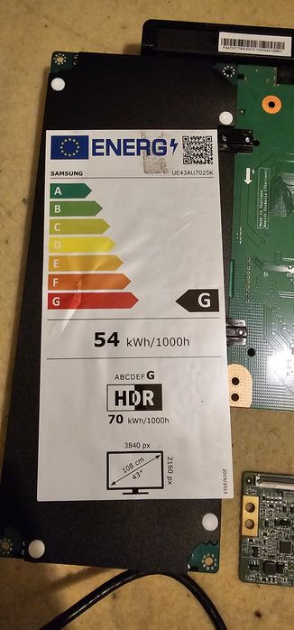 Material tv led samsumg 43 polegadas