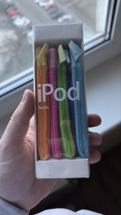 Apple iPod Socks (M9720G/A) — НОВЫЕ, коллекционные
