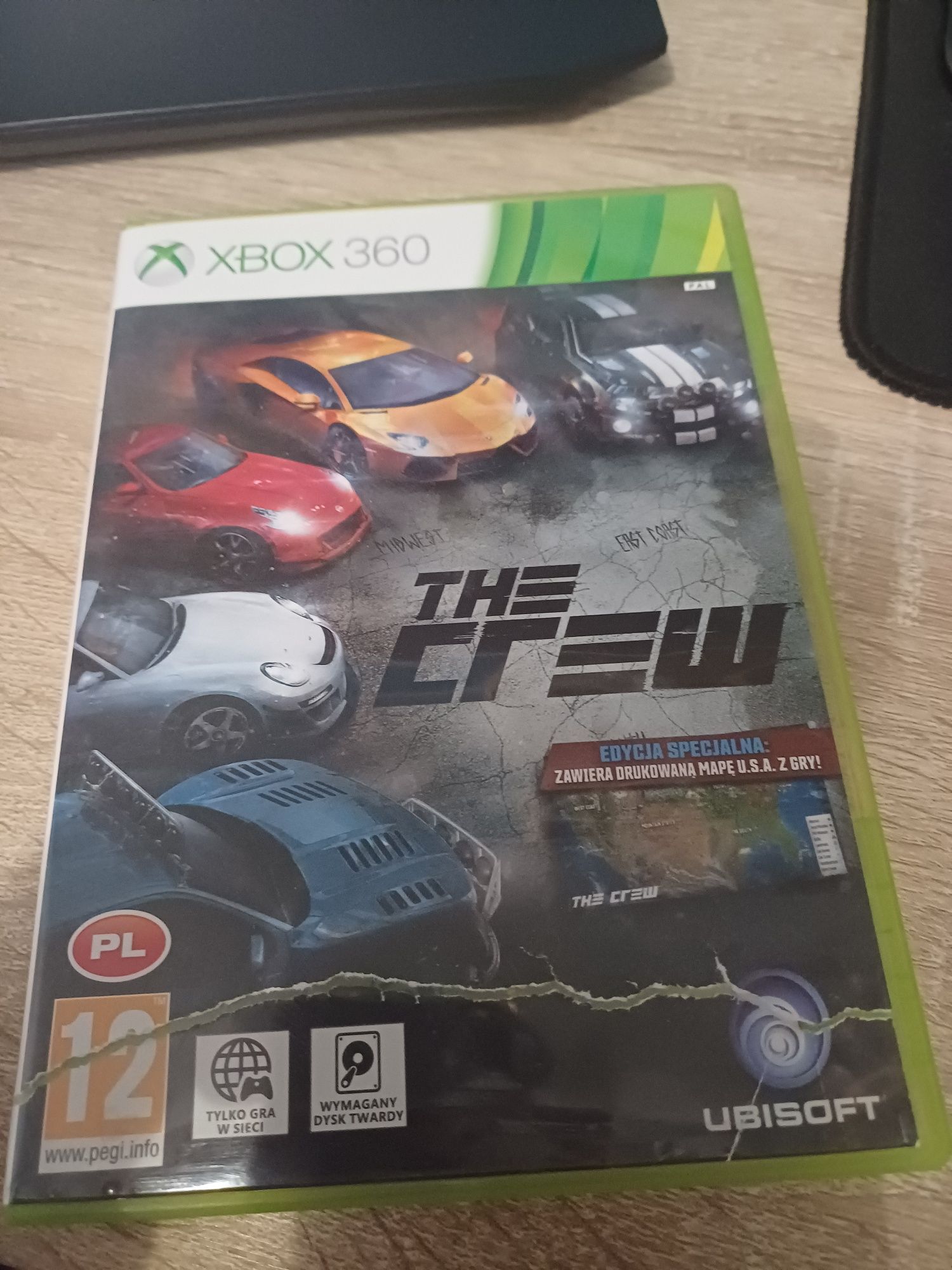 The crew gra Xbox 360 wyścigi