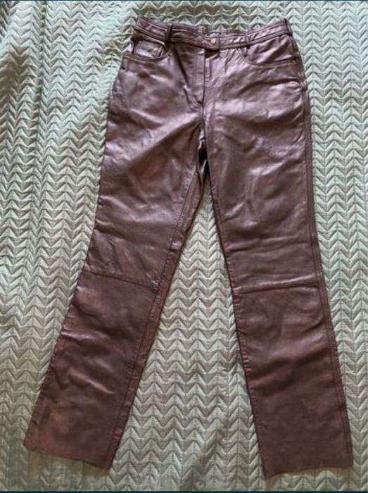 Spodnie skórzane Louis, damskie