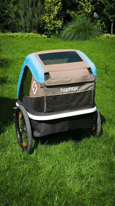 Hamax Avenida Twin – przyczepka dla 2 dzieci | amortyzacja | wysyłka