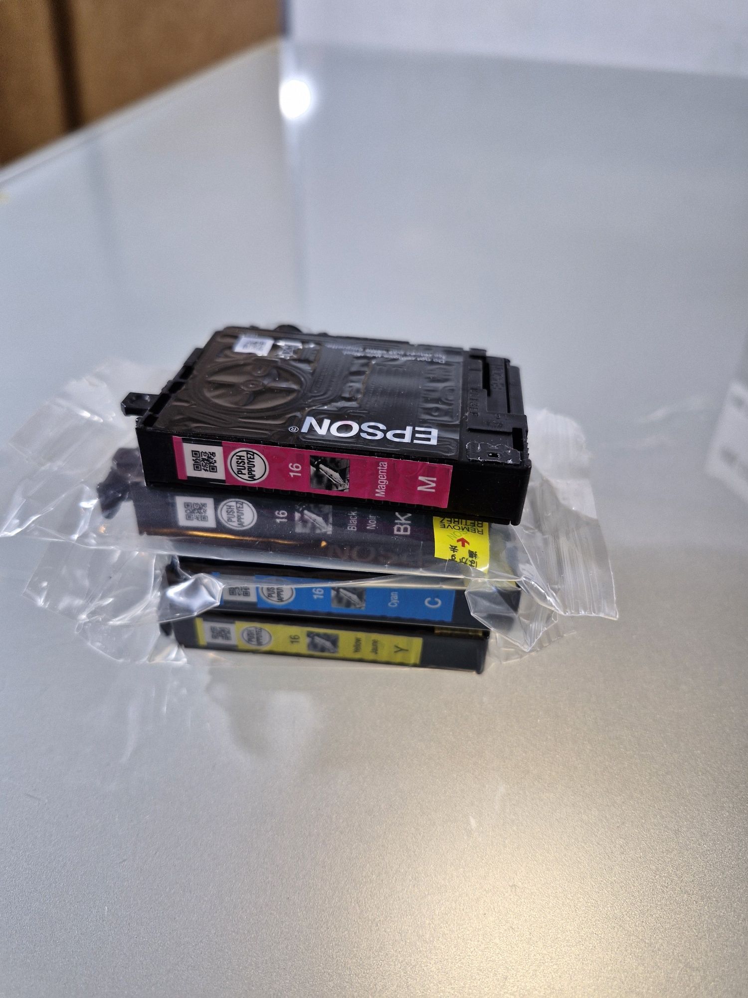 4 x Tusze Epson Komplet do Drukarek WorkForce