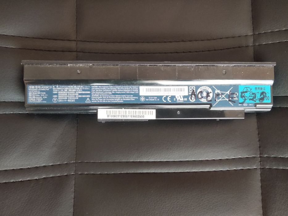 Батарея на aser e528 под ремонт, восстановление
