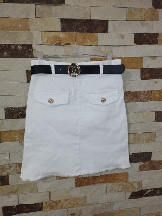 Юбка, спідниця біла для дівчинки 146