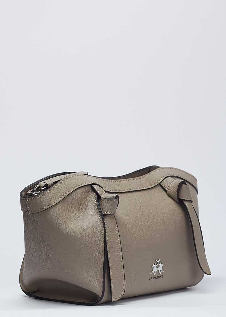 Женская сумка из натуральной кожи Lа Martina с логотипом